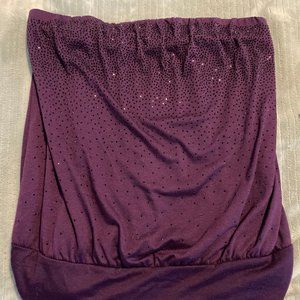 Lane Bryant purple tube top, size 14/16